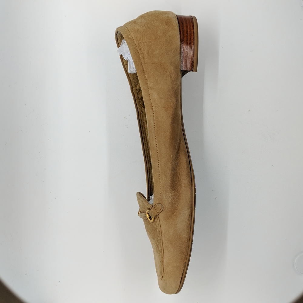Stuart Weitzman Camel Color Flats.  Size 9.5 - Picture 7 of 15